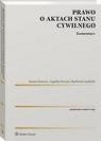 Prawo o aktach stanu cywilnego. - okłakda ebooka
