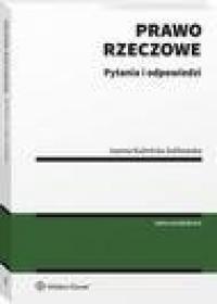 Prawo rzeczowe. Pytania i odpowiedzi - okłakda ebooka