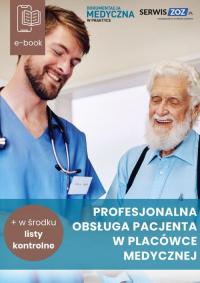 Profesjonalna obsługa pacjenta - okłakda ebooka