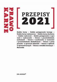 Przepisy 2021 Prawo karne sierpień - okłakda ebooka