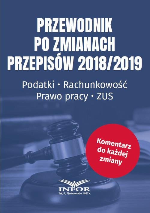 Przewodnik po zmianach przepisów - okłakda ebooka