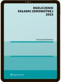 Rozliczenie składki zdrowotnej - okłakda ebooka