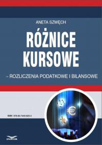 Różnice kursowe – rozliczenia podatkowe - okłakda ebooka
