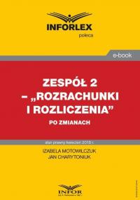 Rozrachunki i rozliczenia po zmianach - okłakda ebooka