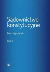 Sądownictwo konstytucyjne tom 2.. - okłakda ebooka
