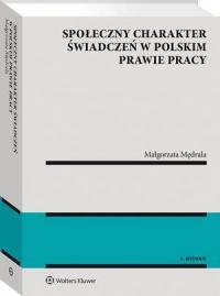 Społeczny charakter świadczeń w - okłakda ebooka