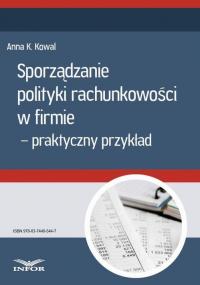 Sporządzanie polityki rachunkowości - okłakda ebooka