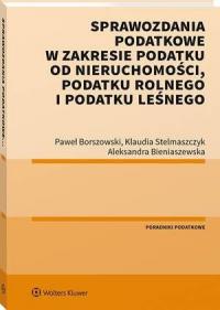 Sprawozdania podatkowe w zakresie - okłakda ebooka
