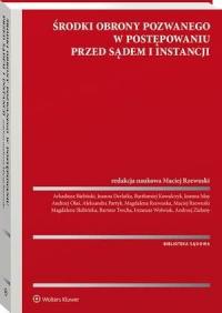 Środki obrony pozwanego w postępowaniu - okłakda ebooka