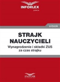 Strajk nauczycieli. Wynagrodzenie - okłakda ebooka