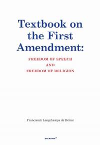 Textbook on the First Amendment - okłakda ebooka