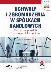 Uchwały i zgromadzenia w spółkach - okłakda ebooka