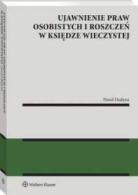 Ujawnienie praw osobistych i roszczeń - okłakda ebooka