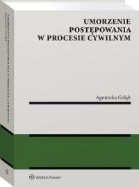 Umorzenie postępowania w procesie - okłakda ebooka