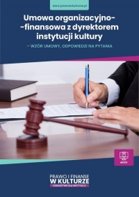Umowa organizacyjno-finansowa z - okłakda ebooka