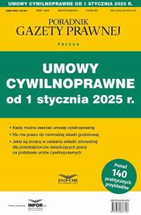 Umowy cywilnoprawne od 1 stycznia - okłakda ebooka
