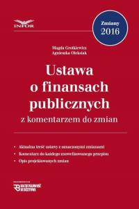 Ustawa o finansach publicznych - okłakda ebooka