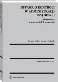 Ustawa o kontroli w administracji - okłakda ebooka