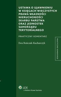 Ustawa o ujawnieniu w księgach - okłakda ebooka
