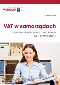 VAT w samorządach - okłakda ebooka