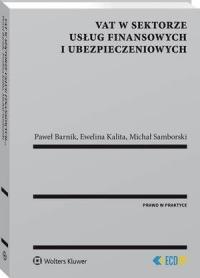 VAT w sektorze usług finansowych - okłakda ebooka