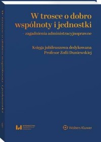W trosce o dobro wspólnoty i jednostki - okłakda ebooka