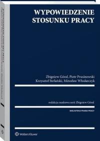 Wypowiedzenie stosunku pracy - okłakda ebooka