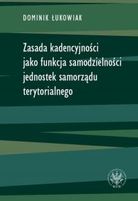 Zasada kadencyjności jako funkcja - okłakda ebooka