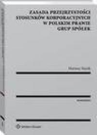 Zasada przejrzystości stosunków - okłakda ebooka