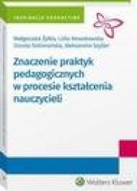 Znaczenie praktyk pedagogicznych - okłakda ebooka