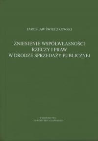 Zniesienie współwłasności rzeczy - okłakda ebooka