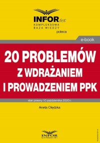20 problemów z wdrażaniem i prowadzeniem - okłakda ebooka