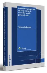 Administracyjnoprawna sytuacja - okłakda ebooka