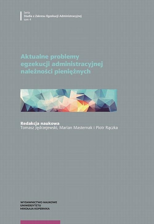 Aktualne problemy egzekucji administracyjnej - okłakda ebooka