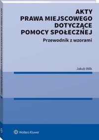 Akty prawa miejscowego dotyczące - okłakda ebooka