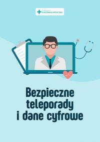 Bezpieczne teleporady i dane cyfrowe - okłakda ebooka