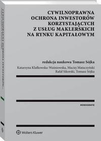 Cywilnoprawna ochrona inwestorów - okłakda ebooka