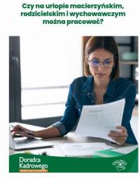 Czy na urlopie macierzyńskim, rodzicielskim - okłakda ebooka