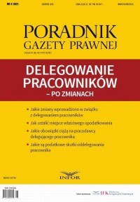 Delegowanie pracowników – po zmianach - okłakda ebooka