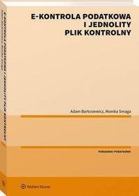 E-kontrola podatkowa i jednolity - okłakda ebooka
