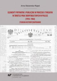 Elementy prywatne i publiczne w - okłakda ebooka