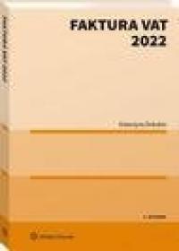 Faktura VAT 2022 - okłakda ebooka