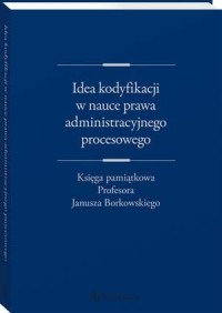 Idea kodyfikacji w nauce prawa - okłakda ebooka