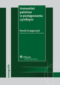 Immunitet państwa w postępowaniu - okłakda ebooka