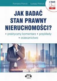 Jak badać stan prawny nieruchomości? - okłakda ebooka