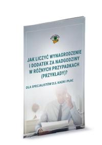 Jak liczyć wynagrodzenie i dodatek - okłakda ebooka