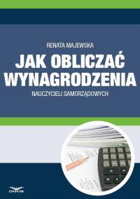 Jak obliczać wynagrodzenie nauczycieli - okłakda ebooka