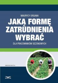 Jaką formę zatrudnienia wybrać - okłakda ebooka