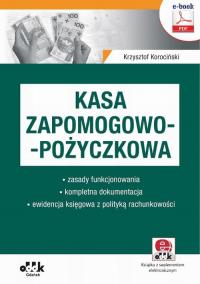 Kasa zapomogowo-pożyczkowa – zasady - okłakda ebooka