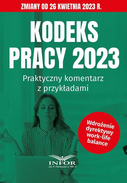 Kodeks Pracy 2023 Praktyczny komentarz - okłakda ebooka